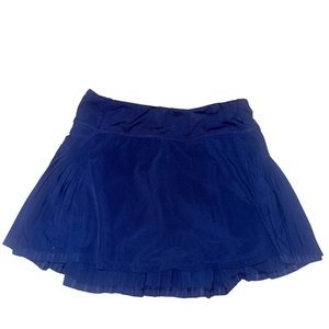 navy athleta girl skirt
